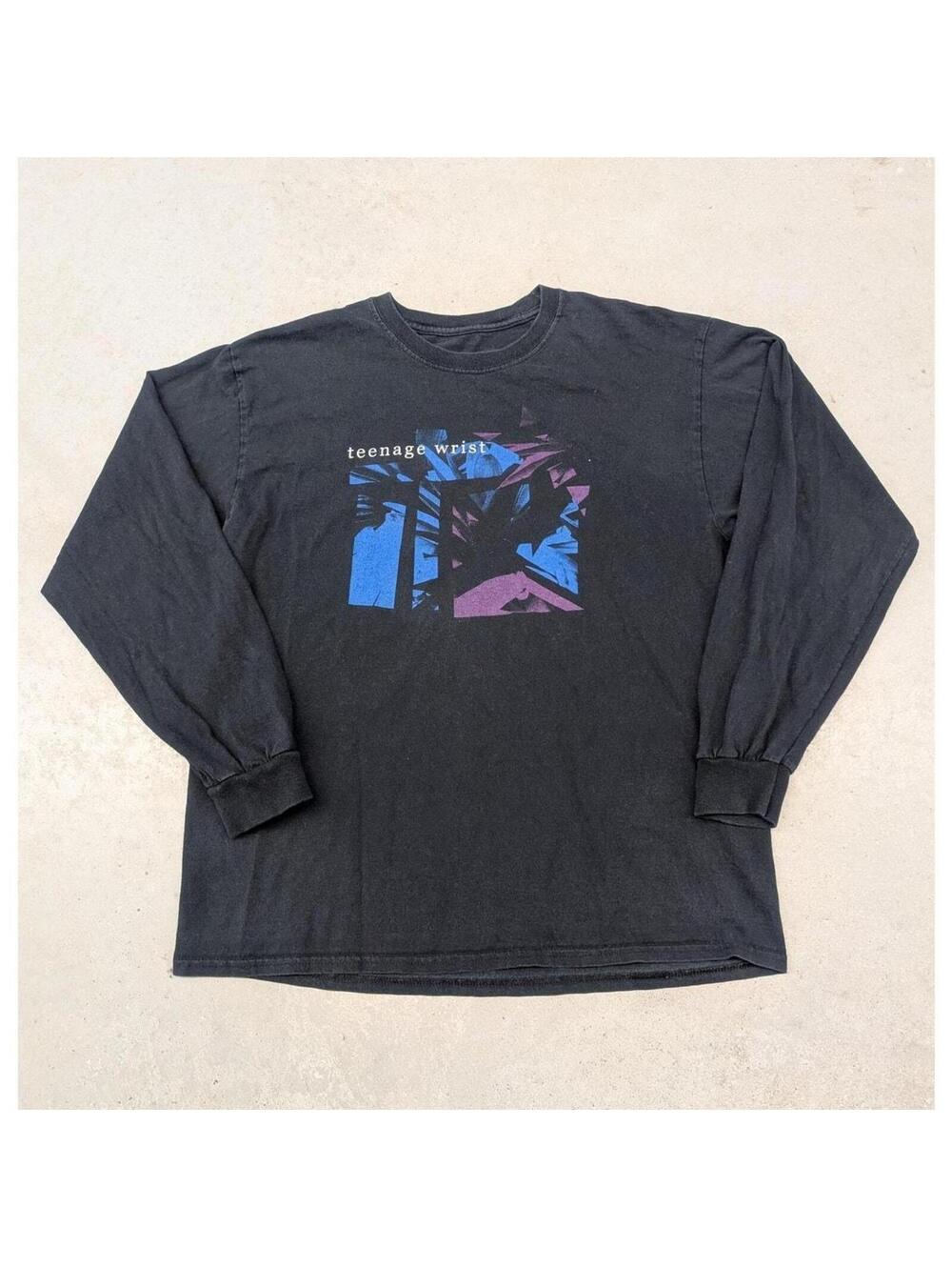 2018 Teenage Wrist Chrome Neon Jesus long sleeve shirt